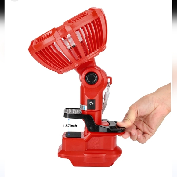 Portable Clip on Fan for Craftsman V20 Battery w/3 Speed (battery not included) - Picture 5 of 17